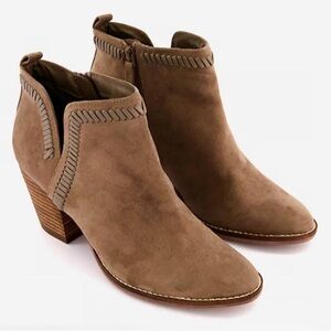 MIA Carrol Western fringe bootie Ankle Boot Sz 6.5